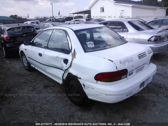 JF1GC4351YH502832 - 2000 SUBARU IMPREZA L WHITE photo 3