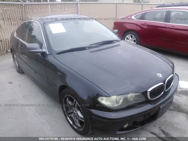 WBABD33405JY99146 - 2005 BMW 325 CI BLACK photo 1