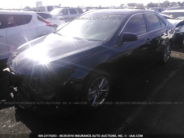 4T1BF1FK9FU108278 - 2015 TOYOTA CAMRY LE/XLE/SE/XSE 黑色 照片 2