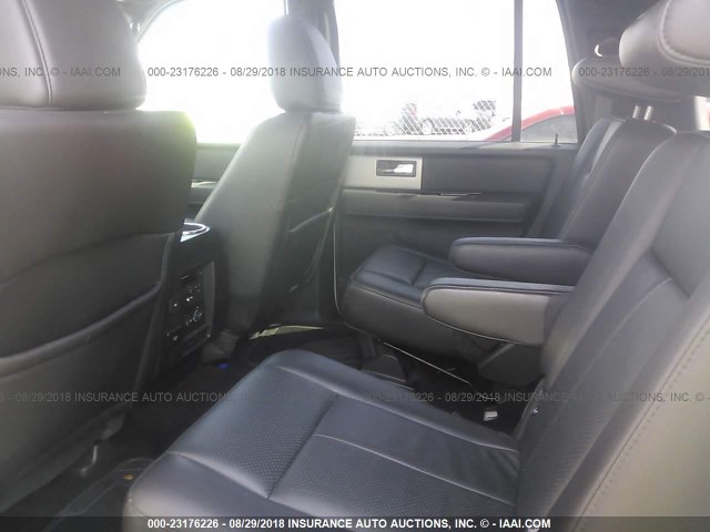 1FMJK2A56DEF69945 - 2013 FORD EXPEDITION EL LIMITED WHITE photo 8