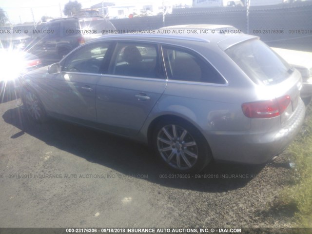 WAUWFAFL8AA125398 - 2010 AUDI A4 PREMIUM PLUS GRAY photo 3