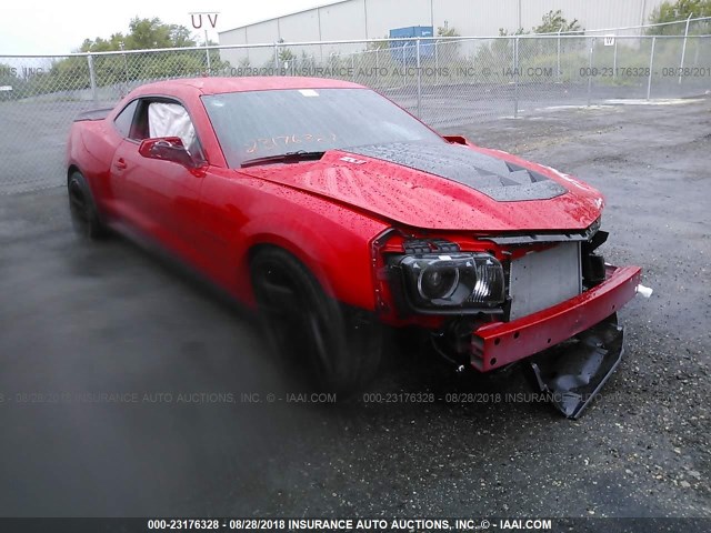 2G1FZ1EP4E9801371 - 2014 CHEVROLET CAMARO ZL1 红色 照片 1