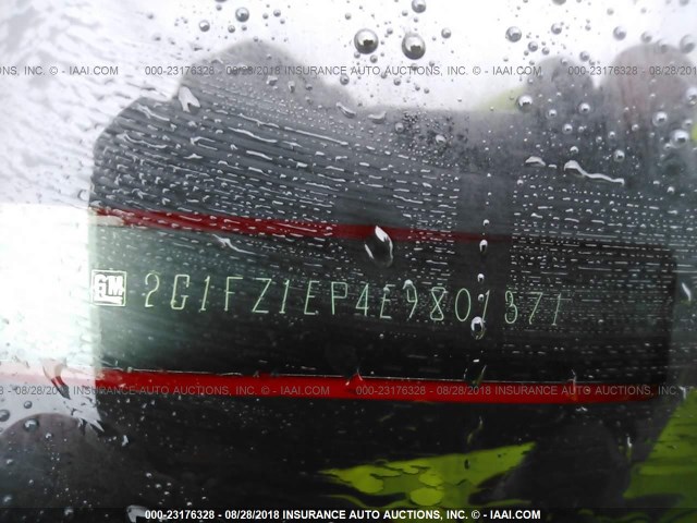 2G1FZ1EP4E9801371 - 2014 CHEVROLET CAMARO ZL1 红色 照片 9