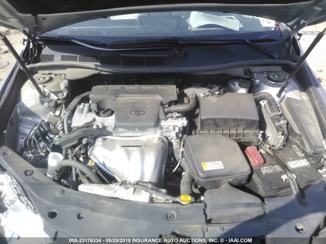 4T1BF1FK0FU090575 - 2015 TOYOTA CAMRY LE/XLE/SE/XSE 银色 照片 10