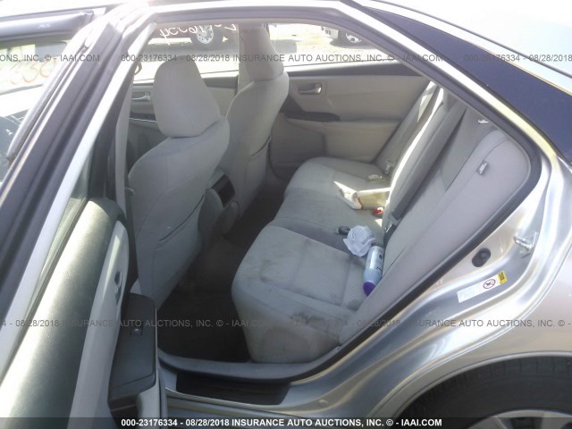 4T1BF1FK0FU090575 - 2015 TOYOTA CAMRY LE/XLE/SE/XSE 银色 照片 8