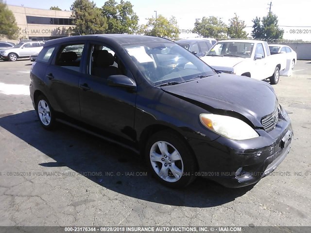 2T1KR32E05C353408 - 2005 TOYOTA COROLLA MATRIX XR BLACK photo 1
