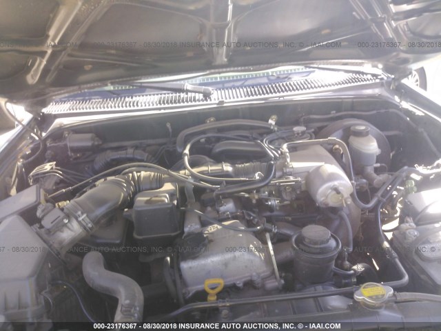 5TEGM92N93Z205871 - 2003 TOYOTA TACOMA DOUBLE CAB PRERUNNER GREEN photo 10