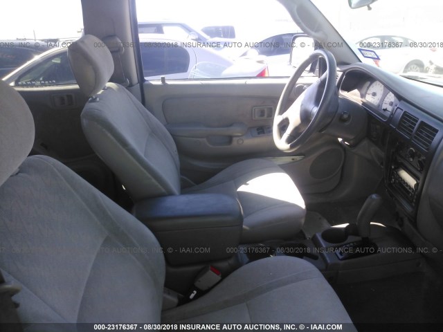 5TEGM92N93Z205871 - 2003 TOYOTA TACOMA DOUBLE CAB PRERUNNER GREEN photo 5