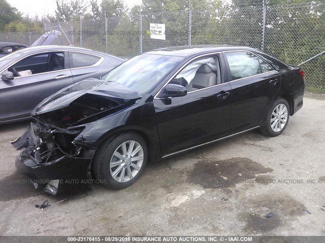 4T4BF1FK3CR243970 - 2012 TOYOTA CAMRY SE/LE/XLE 黑色 照片 2