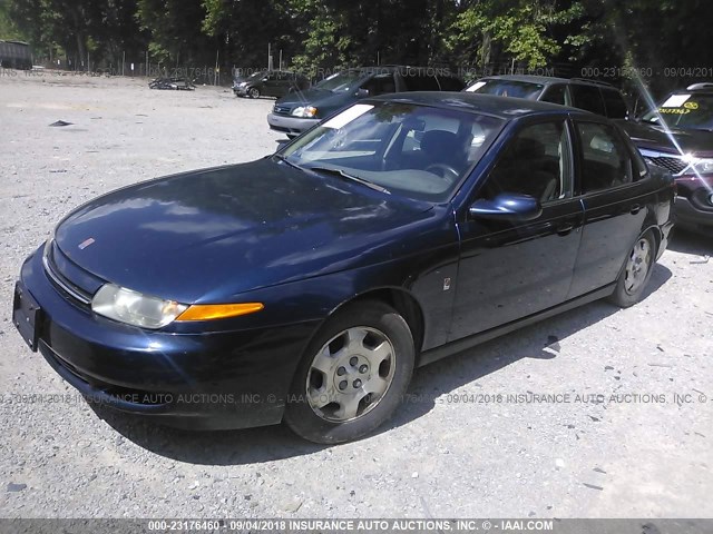 1G8JW52R7YY609184 - 2000 SATURN LS2 BLUE photo 2