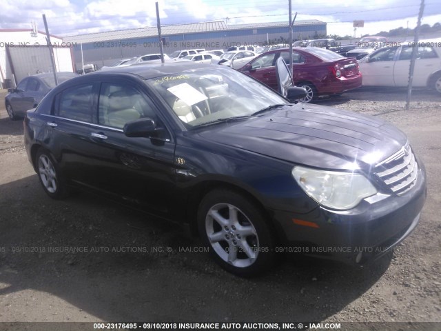 1C3LC66M48N275942 - 2008 CHRYSLER SEBRING LIMITED BLACK photo 1