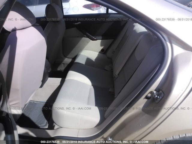 1G2ZF57B884131177 - 2008 PONTIAC G6 VALUE LEADER/BASE TAN photo 8