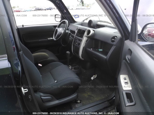 JTLKT324254021275 - 2005 TOYOTA SCION XB Қара фото 5