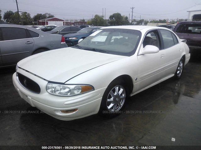 1G4HR54K03U250655 - 2003 BUICK LESABRE LIMITED WHITE photo 2