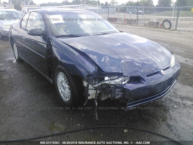 2G1WW12E619106976 - 2001 CHEVROLET MONTE CARLO LS BLUE photo 6