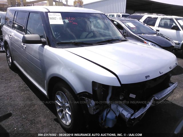 2FMGK5B84FBA18156 - 2015 FORD FLEX SE SILVER photo 1