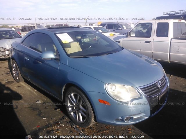 WVWFA71F78V037855 - 2008 VOLKSWAGEN EOS LUX Niebieski zdjęcie 1