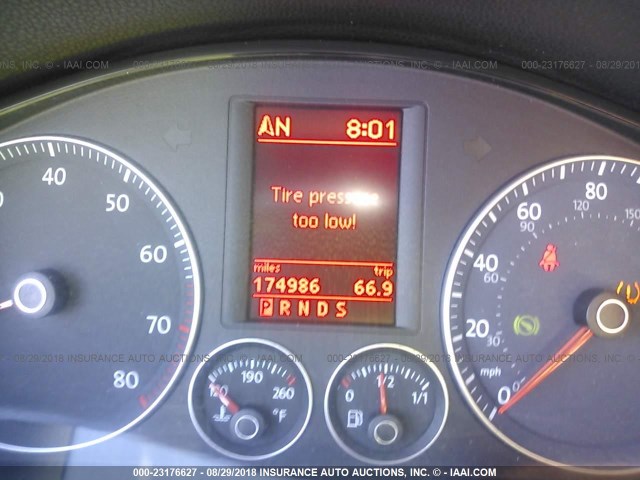 WVWFA71F78V037855 - 2008 VOLKSWAGEN EOS LUX Niebieski zdjęcie 7