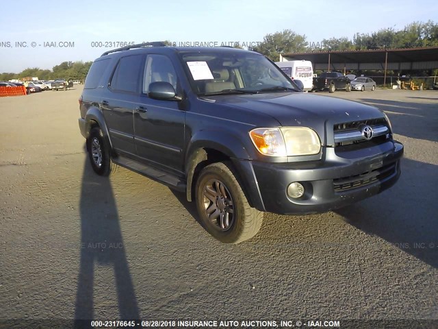 5TDZT38A65S244799 - 2005 TOYOTA SEQUOIA LIMITED TURQUOISE photo 1