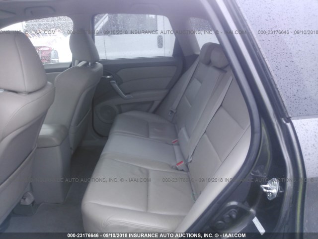 5J8TB1H54BA002541 - 2011 ACURA RDX TECHNOLOGY GRAY photo 8