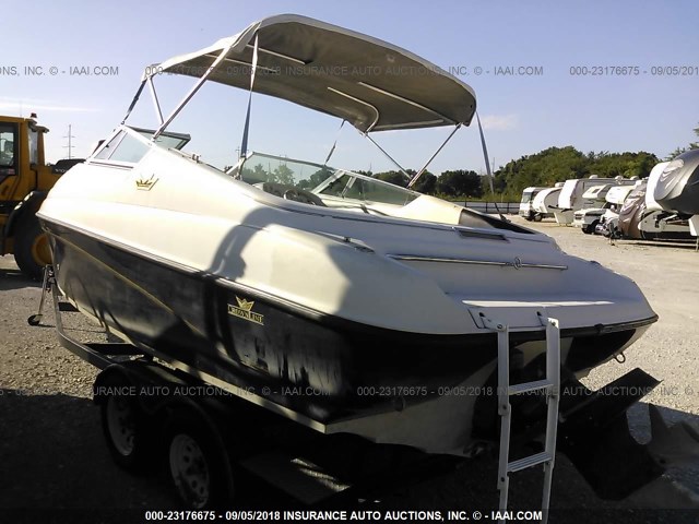 JTC19932K495 - 1995 CROWNLINE BOATS 225 CCR  WHITE photo 3