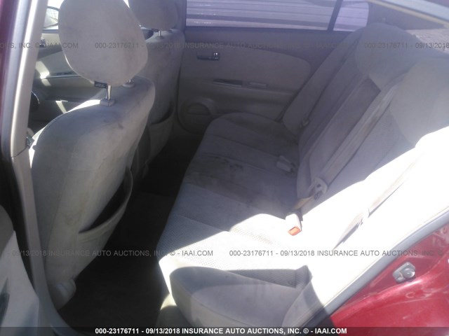 1N4AL11D25C955266 - 2005 NISSAN ALTIMA S/SL RED photo 8