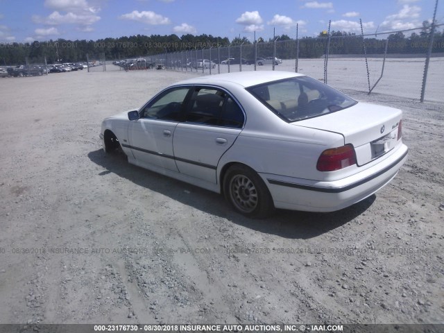 WBADD6323VBW01627 - 1997 BMW 528 I AUTOMATIC WHITE photo 3