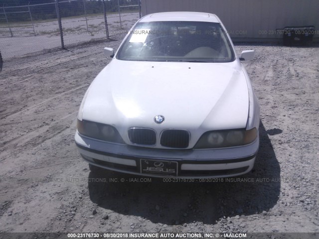 WBADD6323VBW01627 - 1997 BMW 528 I AUTOMATIC WHITE photo 6