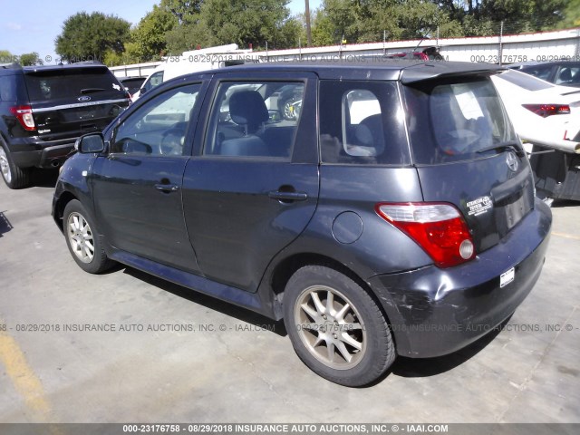 JTKKT624765007390 - 2006 TOYOTA SCION XA ნაცრისფერი ფოტო 3