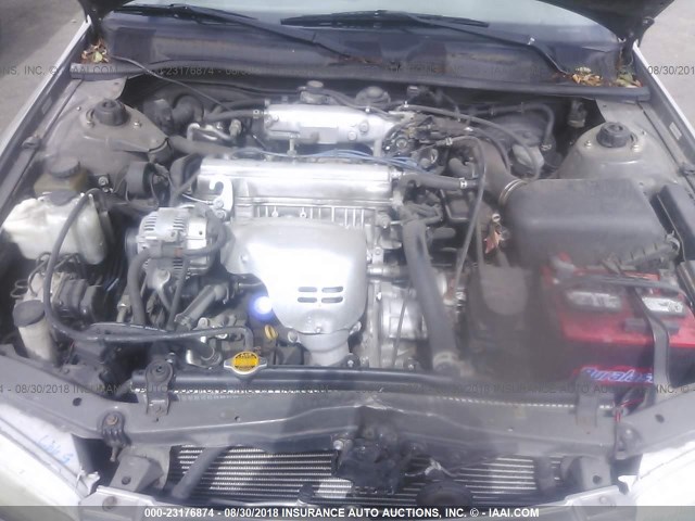 4T1BG22K2WU321162 - 1998 TOYOTA CAMRY CE/LE/XLE 灰色 照片 10