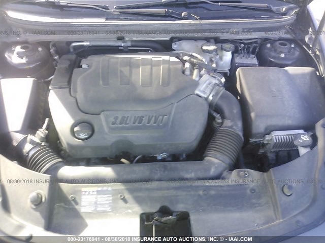 1G1ZF5E76CF202117 - 2012 CHEVROLET MALIBU 3LT შავი ფოტო 10