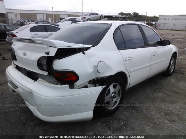 1G1ND52F85M223128 - 2005 CHEVROLET CLASSIC WHITE photo 4