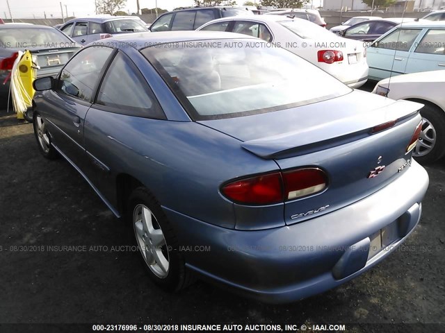 1G1JF12T2V7256549 - 1997 CHEVROLET CAVALIER Z24 BLUE photo 3