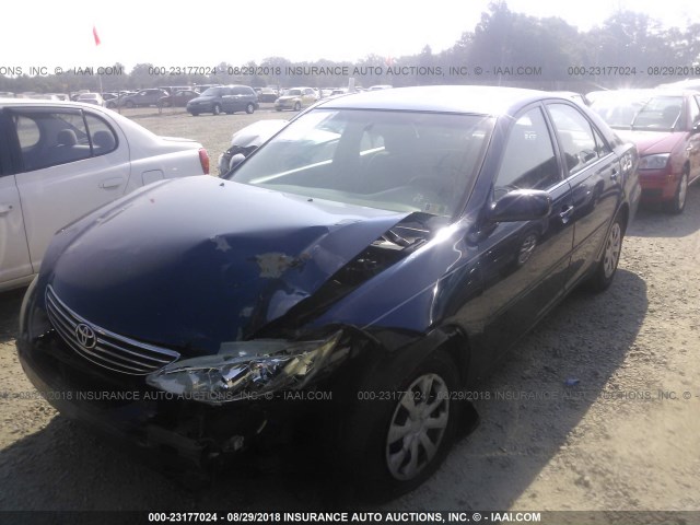 4T1BE32K05U097464 - 2005 TOYOTA CAMRY LE/XLE/SE 蓝色 照片 2