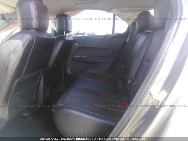 2GNALFEK0C6177143 - 2012 CHEVROLET EQUINOX LTZ GRAY photo 8