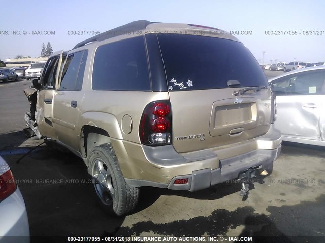 1GNES16S466100386 - 2006 CHEVROLET TRAILBLAZER EXT LS/EXT LT GOLD photo 3