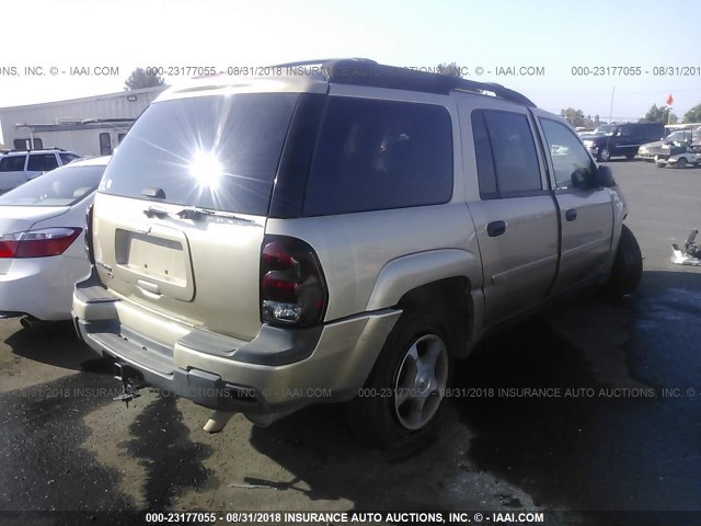 1GNES16S466100386 - 2006 CHEVROLET TRAILBLAZER EXT LS/EXT LT GOLD photo 4