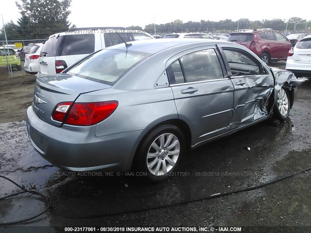 1C3CC5FB0AN120870 - 2010 CHRYSLER SEBRING LIMITED GREEN photo 4