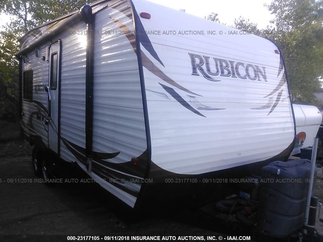 4YDT19021FH985125 - 2015 5TH WHEEL RUBICON  WHITE photo 1