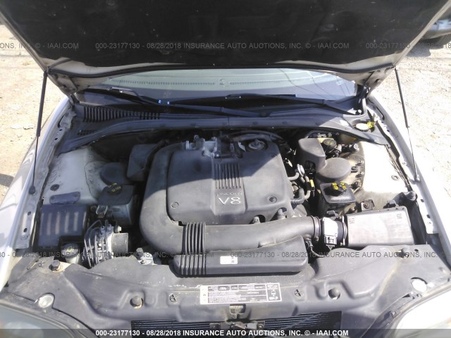 1LNHM87A32Y709316 - 2002 LINCOLN LS 银色 照片 10