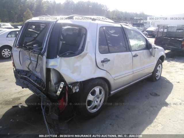 4JGAB57E44A510361 - 2004 MERCEDES-BENZ ML 350 GRAY photo 4