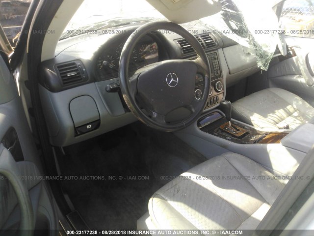 4JGAB57E44A510361 - 2004 MERCEDES-BENZ ML 350 GRAY photo 5