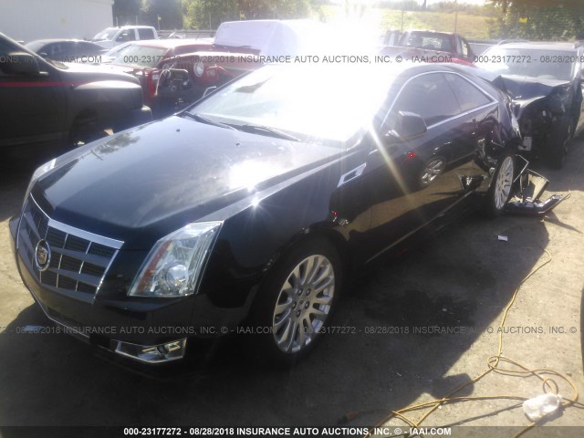 1G6DP1ED7B0126814 - 2011 CADILLAC CTS PREMIUM COLLECTION BLACK photo 2