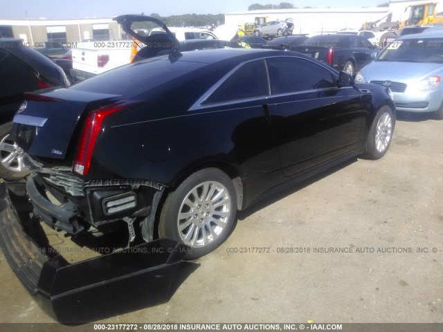 1G6DP1ED7B0126814 - 2011 CADILLAC CTS PREMIUM COLLECTION BLACK photo 4