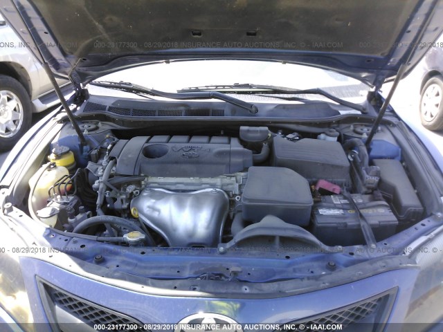 4T1BF3EK5BU707282 - 2011 TOYOTA CAMRY SE/LE/XLE ლურჯი ფოტო 10