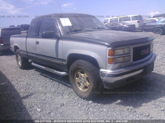 2GTEK19K5S1565278 - 1995 GMC SIERRA K1500 SILVER photo 1