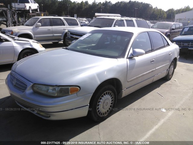 2G4WB55K621116222 - 2002 BUICK REGAL LS SILVER photo 2