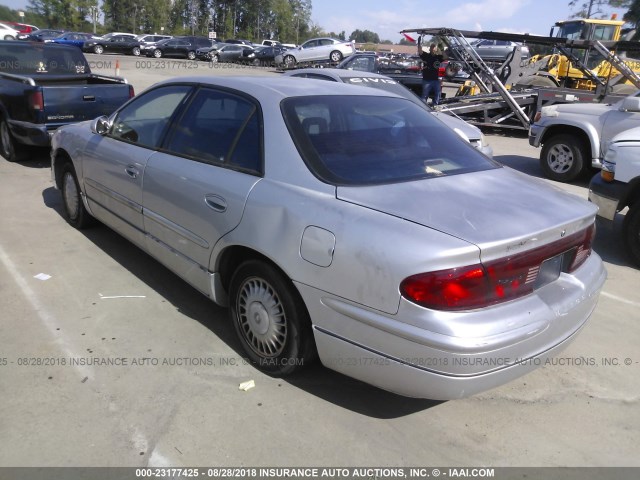 2G4WB55K621116222 - 2002 BUICK REGAL LS SILVER photo 3