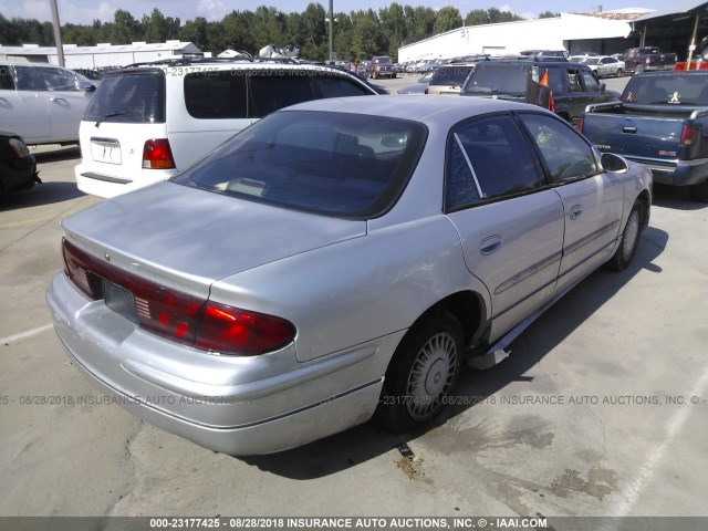 2G4WB55K621116222 - 2002 BUICK REGAL LS SILVER photo 4