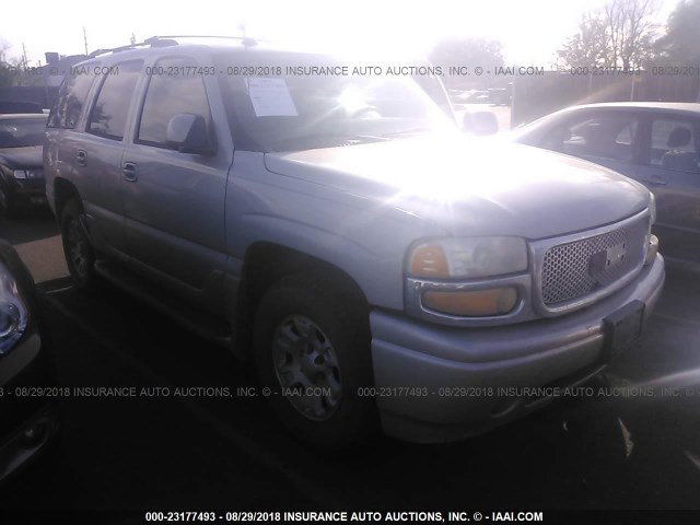 1GKEK63U44J228637 - 2004 GMC YUKON DENALI SILVER photo 1